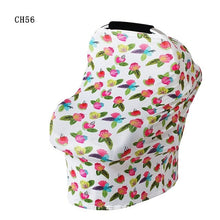 Load image into Gallery viewer, Baby Car Seat Cover Canopy Nursing Cover Breastfeeding Scarf