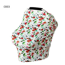 Load image into Gallery viewer, Baby Car Seat Cover Canopy Nursing Cover Breastfeeding Scarf