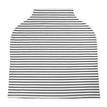 Load image into Gallery viewer, Breathable Nursing Cover Scarf Stripe Mum Breastfeeding Multi-Use Baby