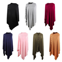 Load image into Gallery viewer, Nursing Covers Soft Stretch Pregnant Breastfeeding Clothes Baby Stroller Cover