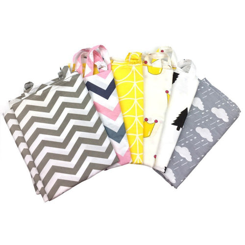 Baby Breastfeeding Cover Mum Strip Print Nursing Udder Apron Shawl Cloth