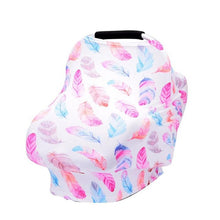 Load image into Gallery viewer, Flowers Printed Baby Nursing Privacy Cover Infant Stroller Car Seat Scarf Soft