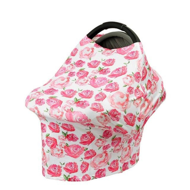Nursing Breastfeeding Privacy Cover Baby Scarf  Nursing Covers Shopping Cart Cover
